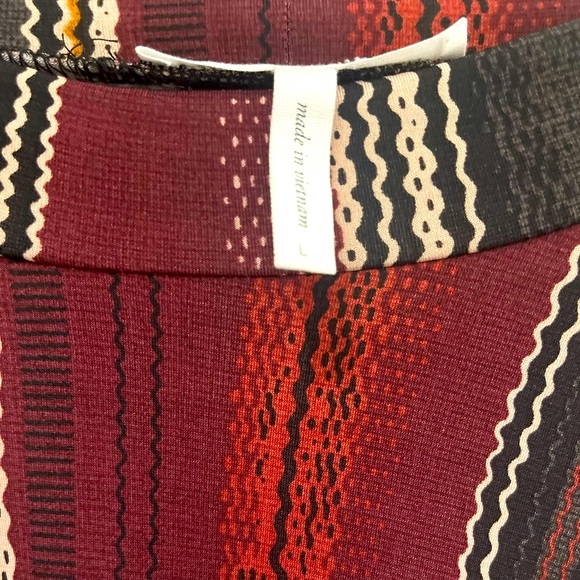 🌸 Boho Chic Multicolor Midi Dress | Effortless Fall Vibes 🍂 - Picture 5 of 6